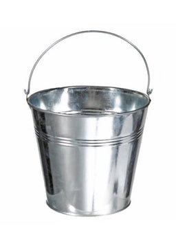 ITEM GB2022L - 6.75"DX6"H ALUMINUM ROUND PLANTER