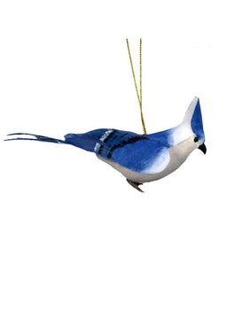 ITEM KOP 16810 - 5.75"X2"X3" BLUEJAY ORNAMENT