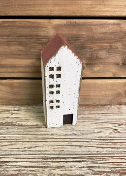 ITEM KOP 21487 - 2"X6" WOODEN VILLAGE HOUSE SMALL