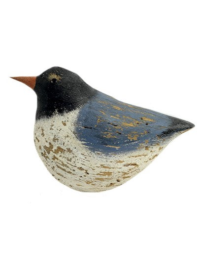 ITEM KOP 21688 - 5"X3.5"X7.5" WOOD GREY BIRD