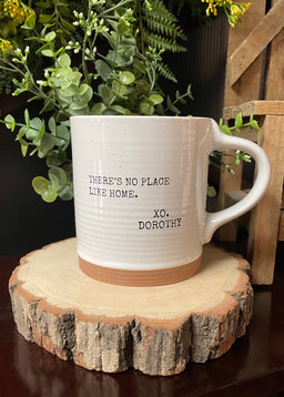ITEM KOP 25178 - 3.5"X4.25"X5" CERAMIC QUOTE MUG -  XO DOROTHY