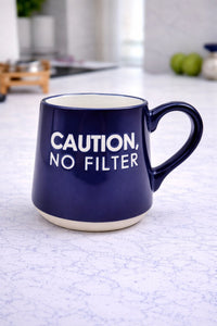ITEM KOP 25764 - 3.75"X4" "NO FILTER" FAT BOTTOM MUG