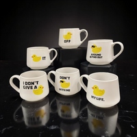 ITEM KOP 25796 - 16OZ DUCK MUGS - 6 ASSORTED STYLES, MICROWAVE AND DISHWASHER SAFE