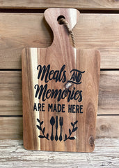 ITEM KOP 26635 -  7"X13.5" MEMORIES CUTTING BOARD