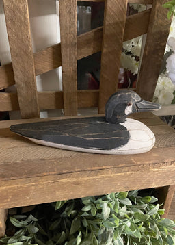ITEM KOP 26782 - 9.5"X3.5" DUCK CARVING