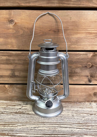 ITEM KOP 26905 - 9.75" SMALL STEEL METAL LED LANTERN