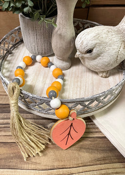 ITEM KOP 29362 - 12" LEAF BEAD STRING