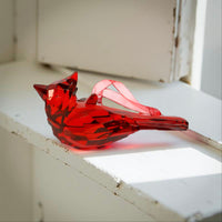 ITEM KOP 40889 - 4.75" X 2" CARDINAL ORNAMENT SUNCATCHER