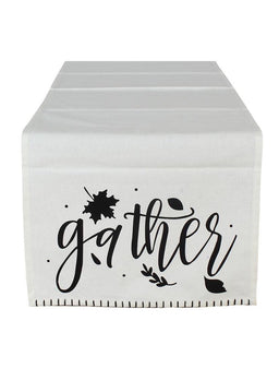 ITEM KOP 49955 - 15.5"X58.5" TABLE RUNNER GATHER - 2 PER BAG