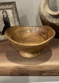 ITEM KOP 53635 - 9.75" WOODEN BOWL
