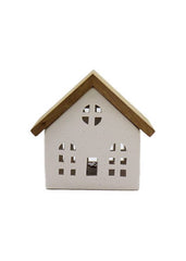 ITEM KOP 81713 - 5"X5.25"X3.5" LED CERAMIC HOUSE