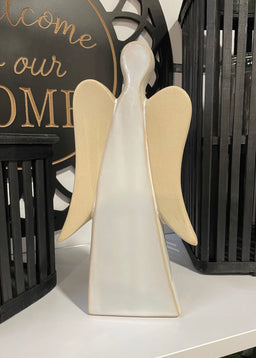ITEM KOP 81815 - 5.25"X1.75"X10" CERAMIC ANGEL