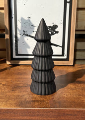 ITEM KOP 81823 - 7.75"X3"X2.5" CERAMIC BLACK TREE