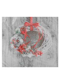 ITEM XMSS2025AI - 20 PACK BERRY WREATH CHRISTMAS NAPKINS--3 PLY