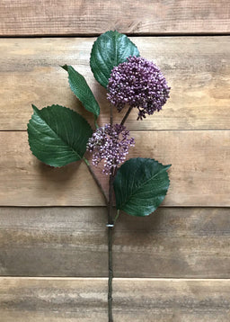 ITEM 00988 MV - 28" MAUVE PATRINIA SPRAY