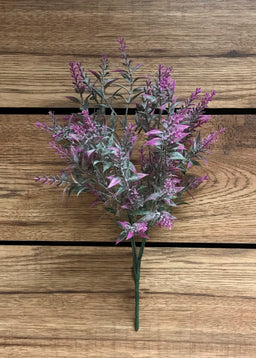 ITEM 10154 MV - 12" MAUVE LAVENDER BUSH