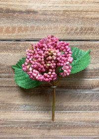 ITEM 10169 ROSE - 10" ROSE SEEDED HYDRANGEA STEM