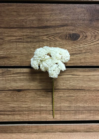 ITEM 11252 W - 9" WHITE FRESH TOUCH SEDUM PICK