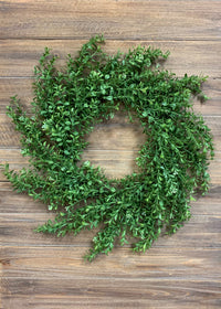 ITEM 11329 - 24" COMMON BOXWOOD WREATH