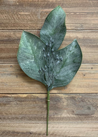 ITEM 11341 - 15.5" DUSTED MAGNOLIA SPRAY