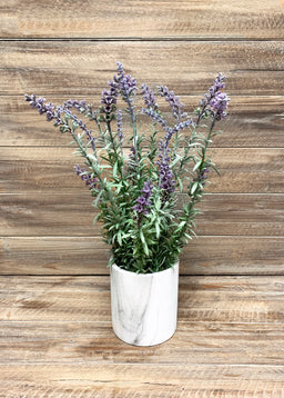 ITEM 12250 - 16" LAVENDER BUSH IN ROUND POT