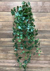 ITEM 12260 - 40" GREEN IVY HANGING BUSH WITH 244 LEAVES