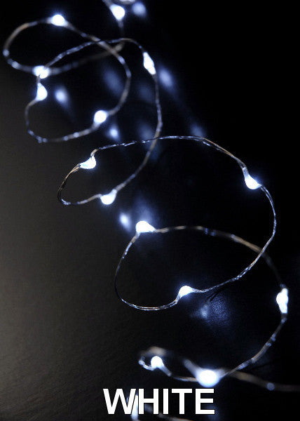 ITEM 1291 W - 20 WHITE SUBMERSIBLE MICRO BULB STRAND WITH TIMER