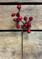 ITEM 81080 -  7" RED OUTDOOR BERRY PICK - 24 PER PACKAGE