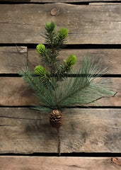 ITEM 81116 -  15" PINE AND CONE MIX PICK