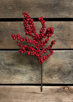 ITEM 81221 R -  12" RED OUTDOOR BERRY PICK
