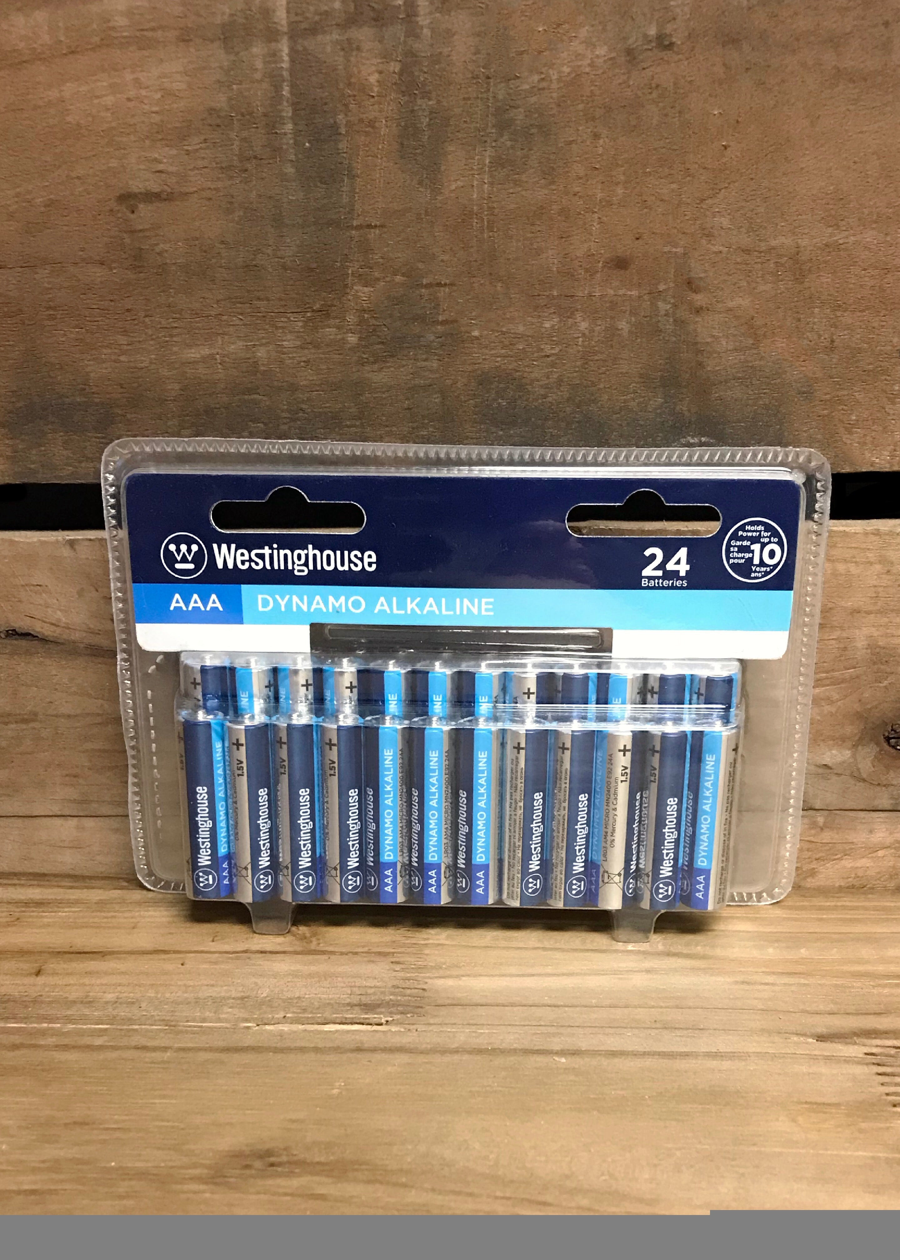 ITEM AAA24 - 24 PACK "AAA" ALKALINE BATTERIES