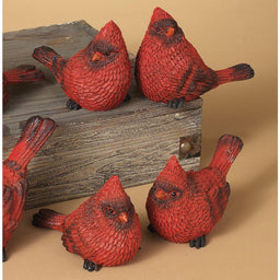 ITEM G2017170 - 4"L RESIN CARDINAL FIGURINE