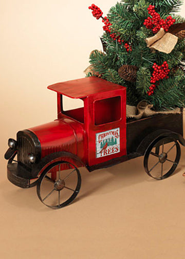 ITEM G2420240 - 18.9"L METAL ANTIQUE TRUCK WITH MAGNETS