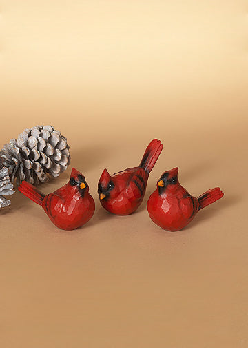 ITEM G2534030 - 4.1"L RESIN CARDINAL FIGURINE