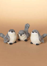 ITEM G2534530 - 4.5"L RESIN WINTER BIRD FIGURINE