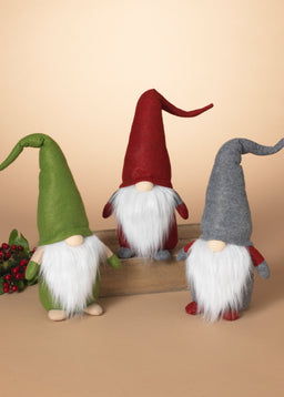 ITEM G2596590 - 19.6"H FABRIC HOLIDAY GNOME FIGURINE