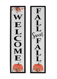 ITEM G2604220 - 36"H METAL EMBOSSED HARVEST WALL SIGN