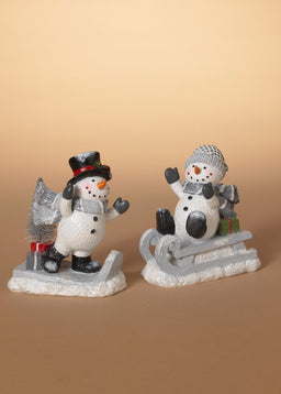 ITEM G2653660 - 5.7"H RESIN SNOWMAN FIGURINE