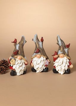 ITEM G2690860 - 6.7"H RESIN HOLIDAY GNOME