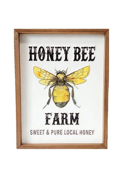 ITEM KOP 13653 - 12.25"X15.75" HONEY BEE SIGN