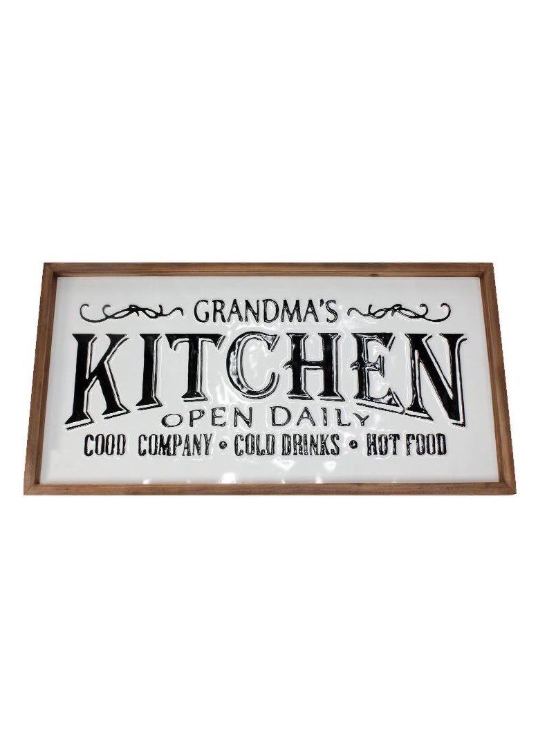 ITEM KOP 13671 -  24"X12" GRANDMA'S KITCHEN SIGN