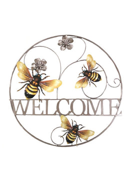 ITEM KOP 17372 -  22" BEE WELCOME CIRCLE
