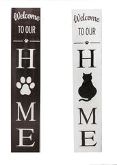 ITEM KOP 21399 - 8"X47.5" DOUBLE SIDED PET PORCH SIGN