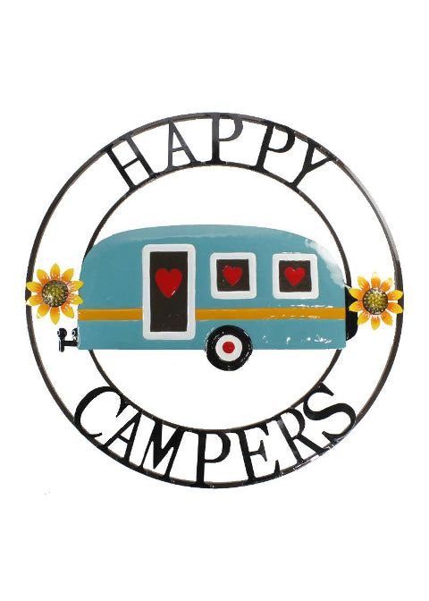 ITEM KOP 22532 - 22"  HAPPY CAMPER CIRCLE