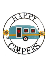 ITEM KOP 22532 - 22"  HAPPY CAMPER CIRCLE