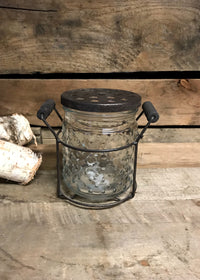 ITEM KOP 23003 - 5.5"X5.25" VINTAGE ARRANGING JAR