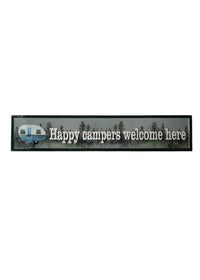 ITEM KOP 23817 -  6"X30" HAPPY CAMPER SIGN