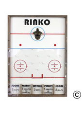 ITEM KOP 25234 - 15.5"X22" RINKO WOOD GAME © BOARD W/BOTTLE OPENER