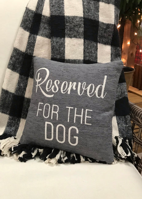ITEM KOP 27087 - 10" RESERVED FOR THE DOG PILLOW