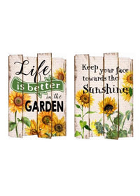 ITEM KOP 28480 - 15.5"X23.5" SUNFLOWER SIGNS